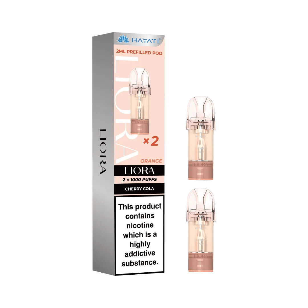 bulk wholesale Hayati Liora Prefilled Pods - Cherry Cola (Orange)