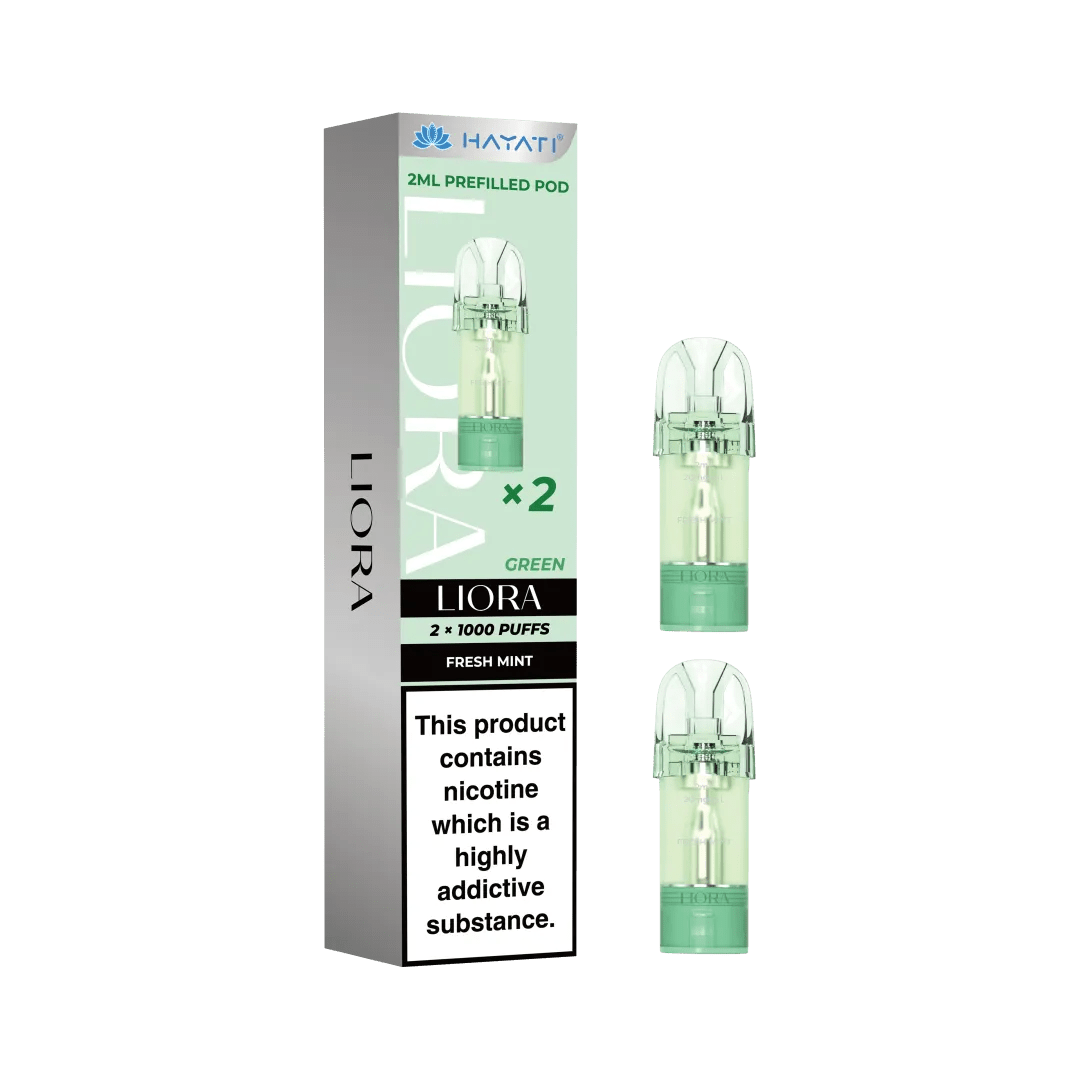bulk wholesale Hayati Liora Prefilled Pods - Fresh Mint (Green)