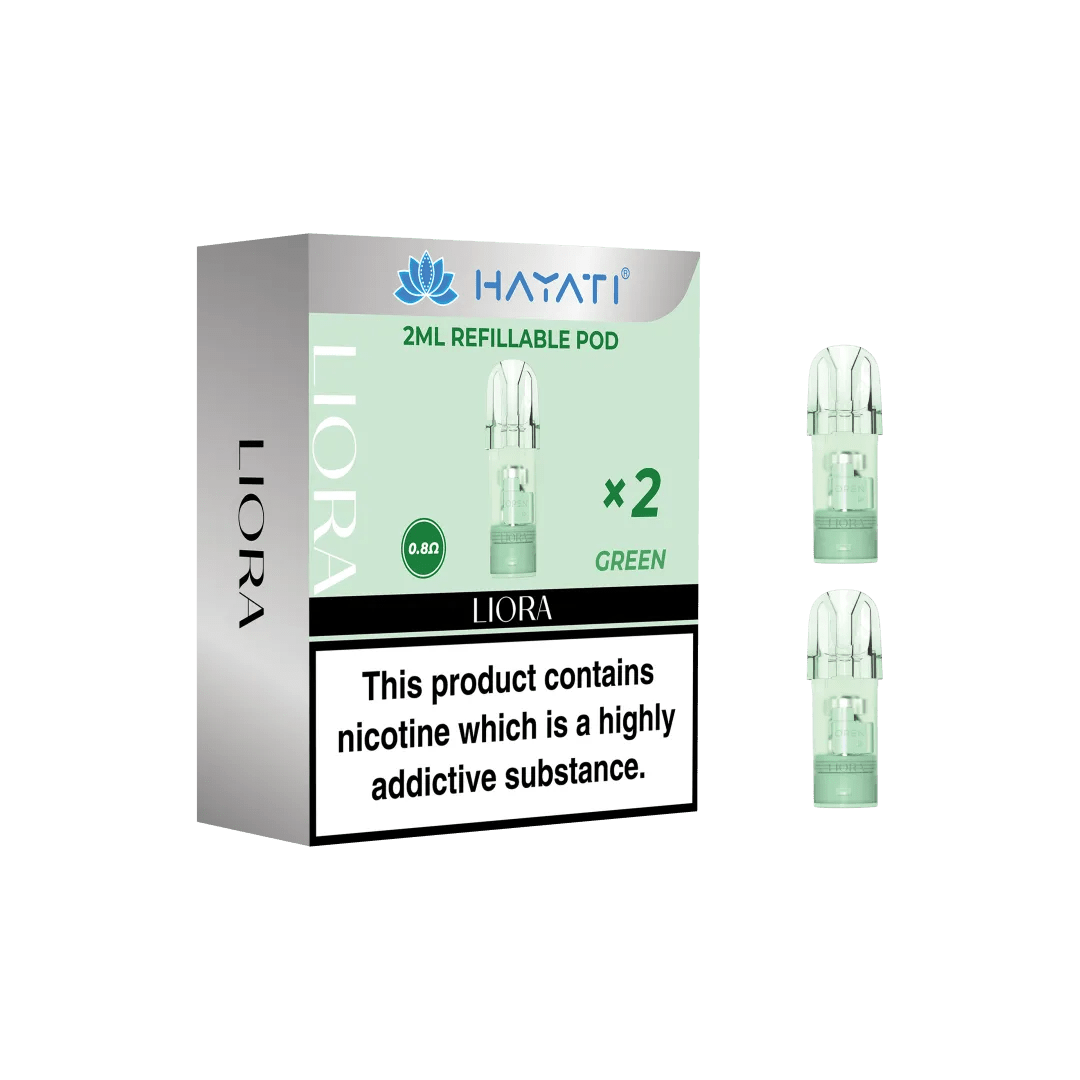 bulk wholesale Hayati Liora Refillable Empty Pods - Green