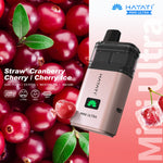 bulk wholesale Hayati Mini Ultra 1500 Prefilled Pod Vape Kit Box of 5 - Straw' Cranberry Cherry / Cherry Ice