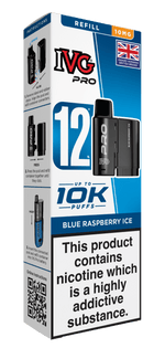 bulk wholesale IVG Pro 10k Replacement Pods - Blue Raspberry Ice