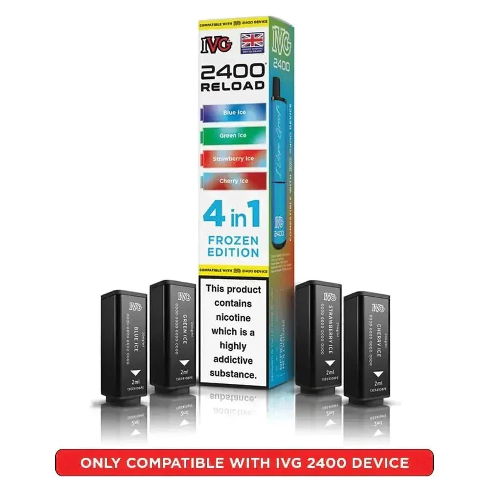bulk wholesale IVG Reload Mini Prefilled Pods Pack of 5 - Frozen Edition