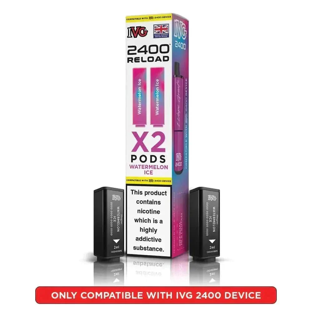 bulk wholesale IVG Reload Mini Prefilled Pods Pack of 5 - Watermelon Ice