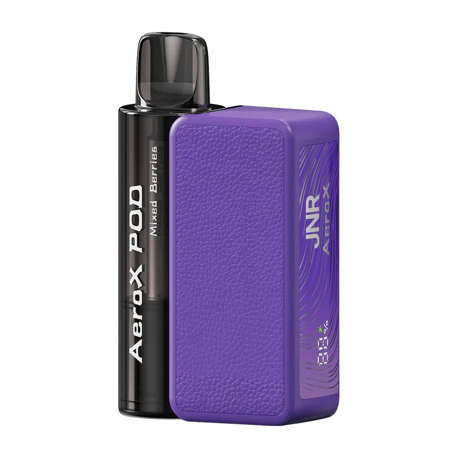 bulk wholesale JNR AeroX 32k Prefilled Vape Kit Box of 5 - Mixed Berries