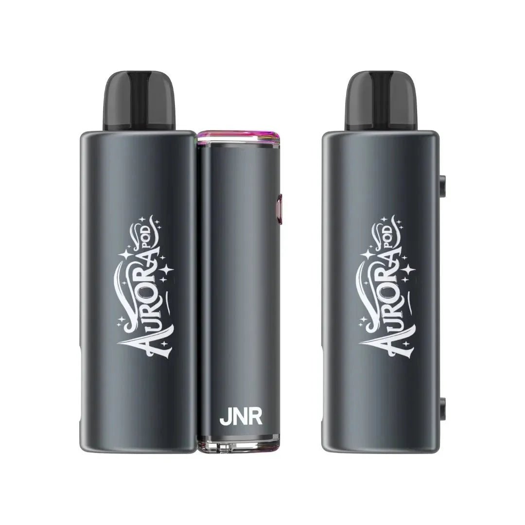bulk wholesale JNR Aurora 30k Prefilled Pod Vape Kit Pack of 5 - Blackberry Red Raspberry
