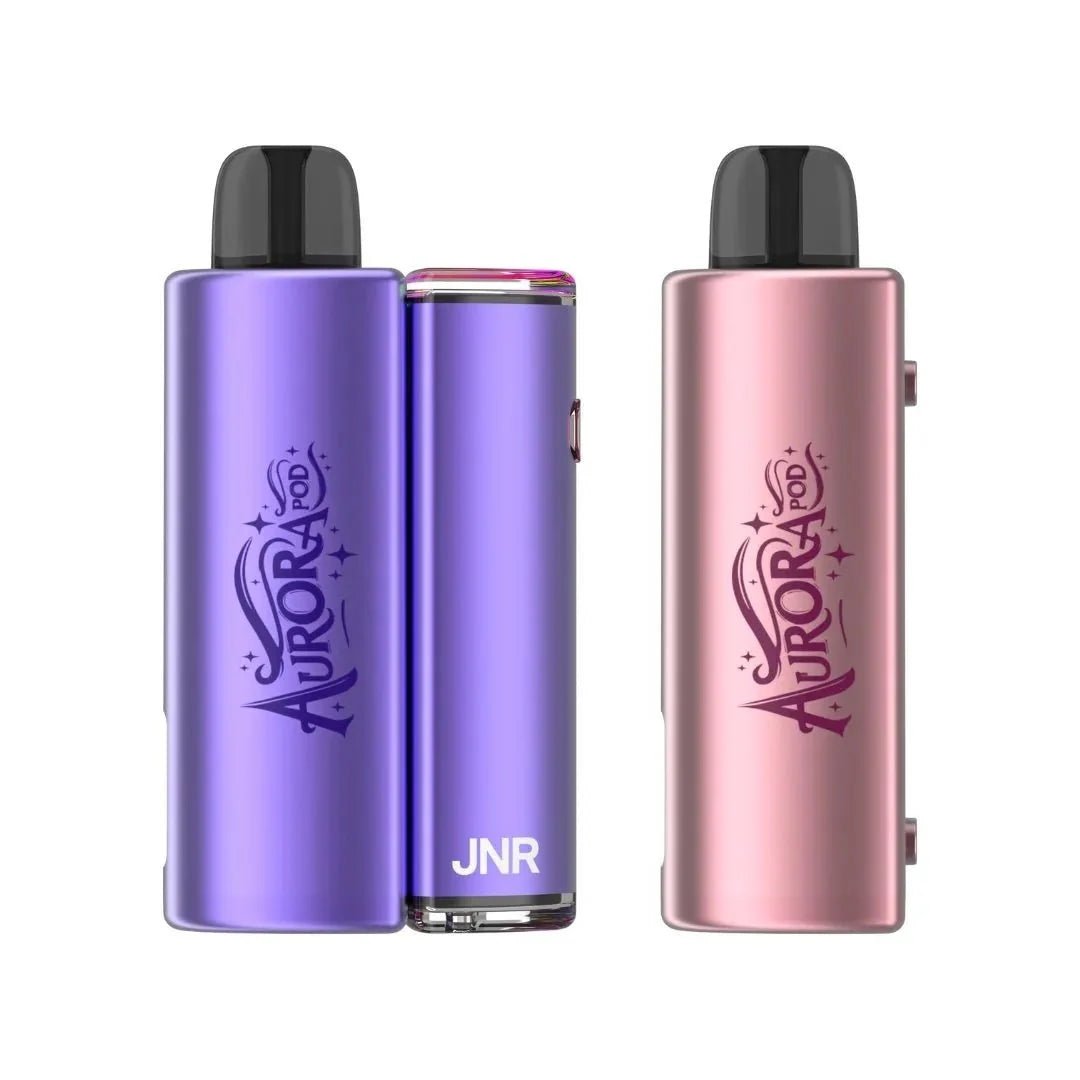 bulk wholesale JNR Aurora 30k Prefilled Pod Vape Kit Pack of 5 - Cherry Berry / Mixed Berries
