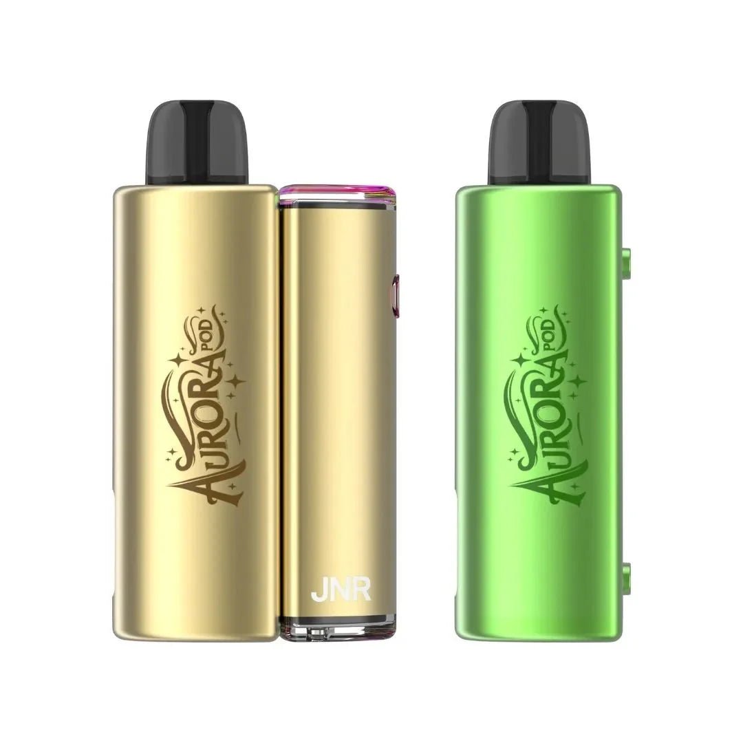 bulk wholesale JNR Aurora 30k Prefilled Pod Vape Kit Pack of 5 - Lemon Lime / Mango Passionfruit