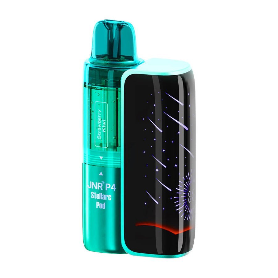 bulk wholesale JNR P4 Stellarc 100K Refillable Vape Kit Pack of 3 - Blue Razz Cherry / Blueberry Raspberry Cherry