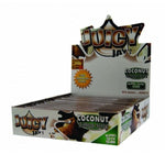 bulk wholesale Juicy Jay's King Size Slim Coconut Rolling Papers - 32 Leaves - 