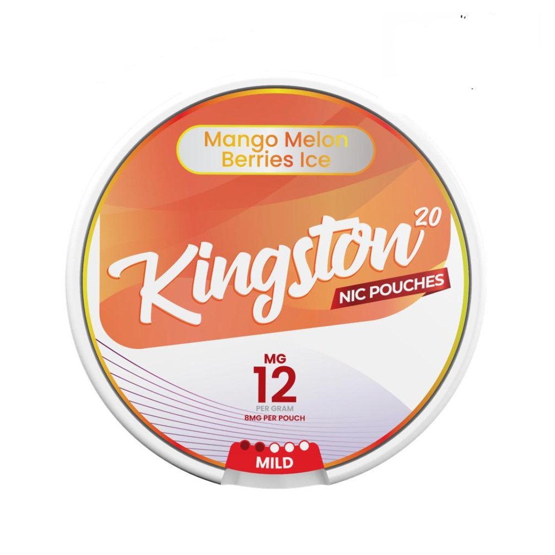 bulk wholesale 🎁 Kingston Nicotine Pouches Pack of 10 (100% off) - Mango Melon Berries Ice