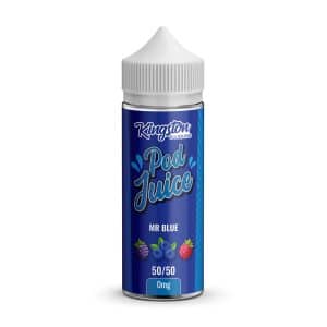 bulk wholesale Kingston Pod Juice 100ml E - Liquid - Mr Blue