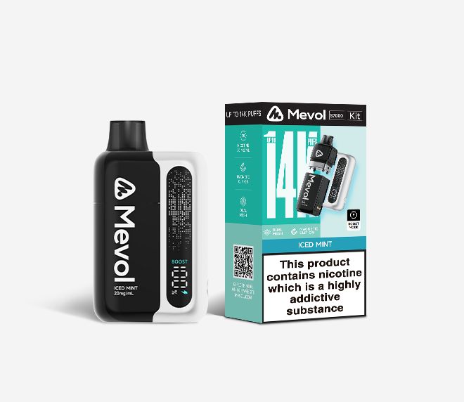 bulk wholesale Mevol S7000 Prefilled Pod Kit - 14k Puffs Box of 5 - Iced Mint