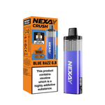 bulk wholesale Nexay Crush 10k Vape Kit Box of 5 - Blue Razz GB