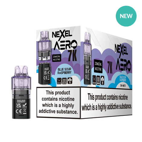 bulk wholesale Nexel Aero 7k Replacement Pods Pack of 10 - Mr Blue
