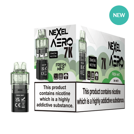 bulk wholesale Nexel Aero 7k Replacement Pods Pack of 10 - Mr Blue