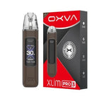 bulk wholesale Oxva Xlim Pro 3 Pod Vape Kit - Brown Leather