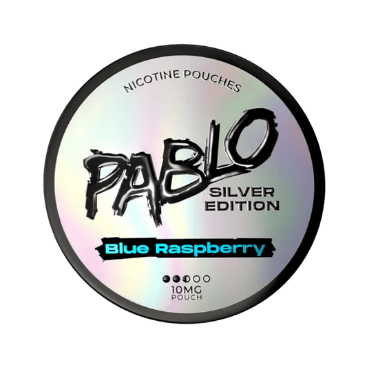 bulk wholesale Pablo Silver Edition Pack of 10 - Blueberry Peach Ice