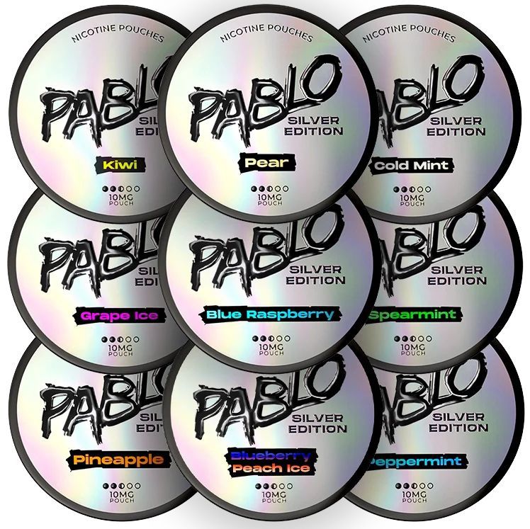 bulk wholesale Pablo Silver Edition Pack of 10 - Kiwi