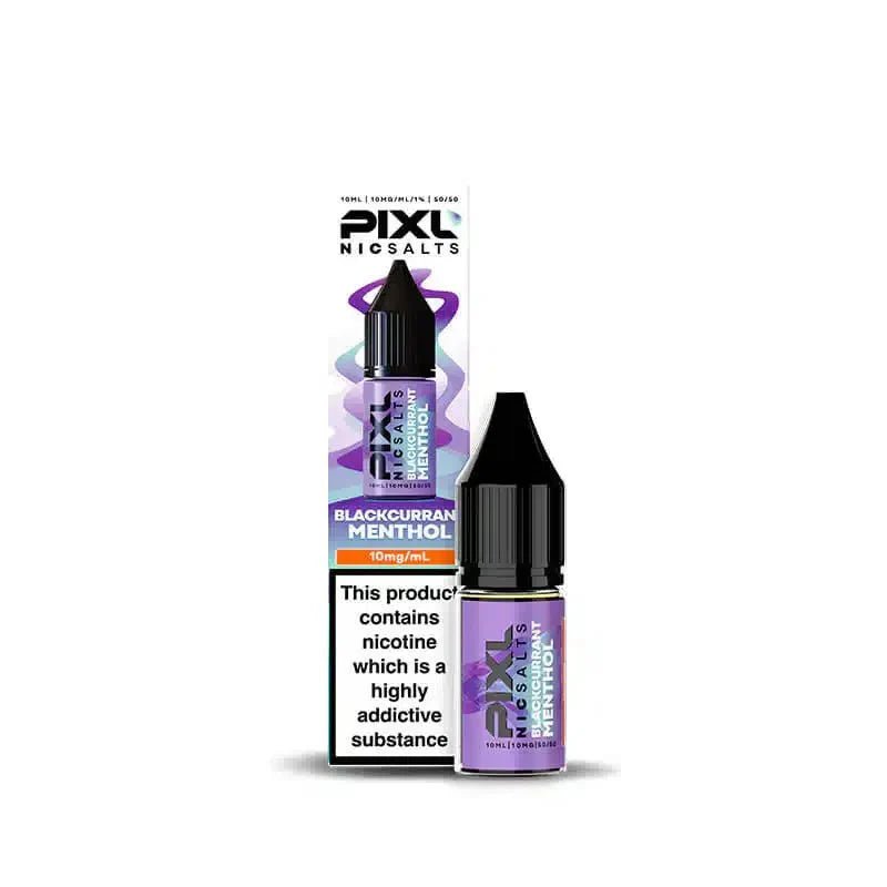 bulk wholesale PIXL Nic Salt 10ml E - Liquids Box of 10 - Blackcurrant Menthol