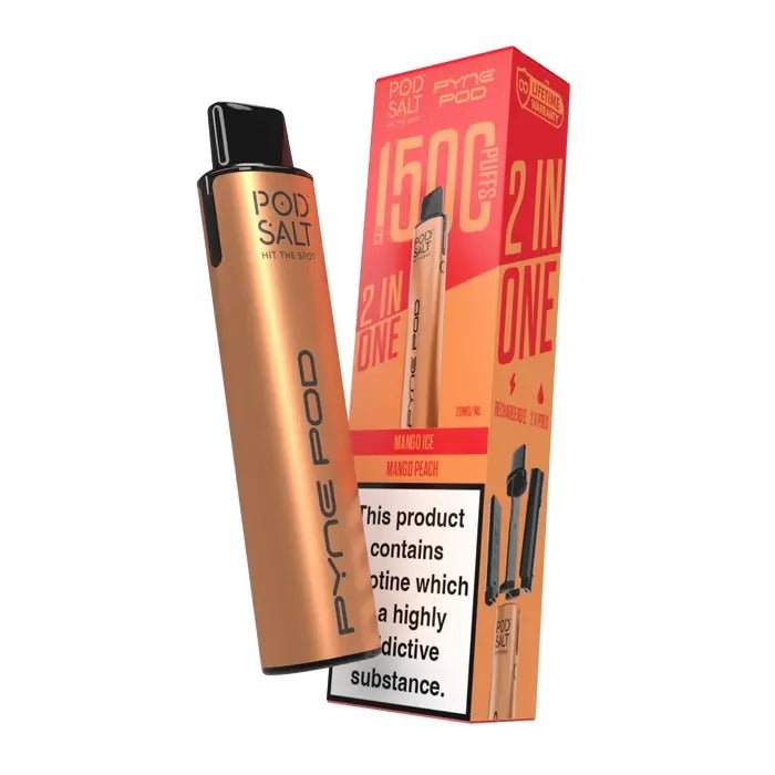 bulk wholesale Pod Salt Pyne Pod 1500 Vape 2 In 1 - Mango Edition