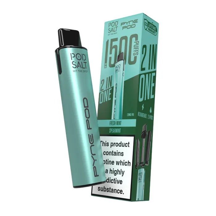 bulk wholesale Pod Salt Pyne Pod 1500 Vape 2 In 1 - Mint Edition