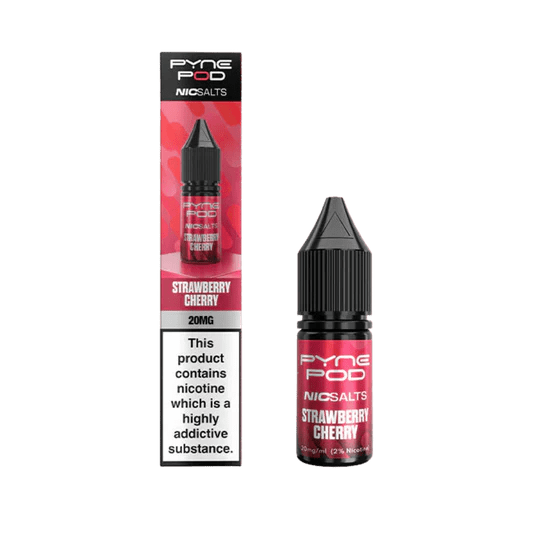 bulk wholesale Pyne Pod Nic Salts 10ml E-liquid Box of 10 - Strawberry Cherry