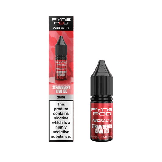 bulk wholesale Pyne Pod Nic Salts 10ml E-liquid Box of 10 - Strawberry Kiwi Ice