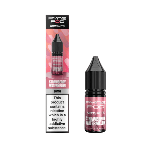 bulk wholesale Pyne Pod Nic Salts 10ml E-liquid Box of 10 - Strawberry Watermelon