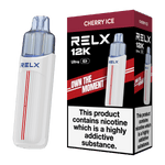bulk wholesale Relx 12k Ultra Pod Vape Kit Box of 5 - Cherry Ice