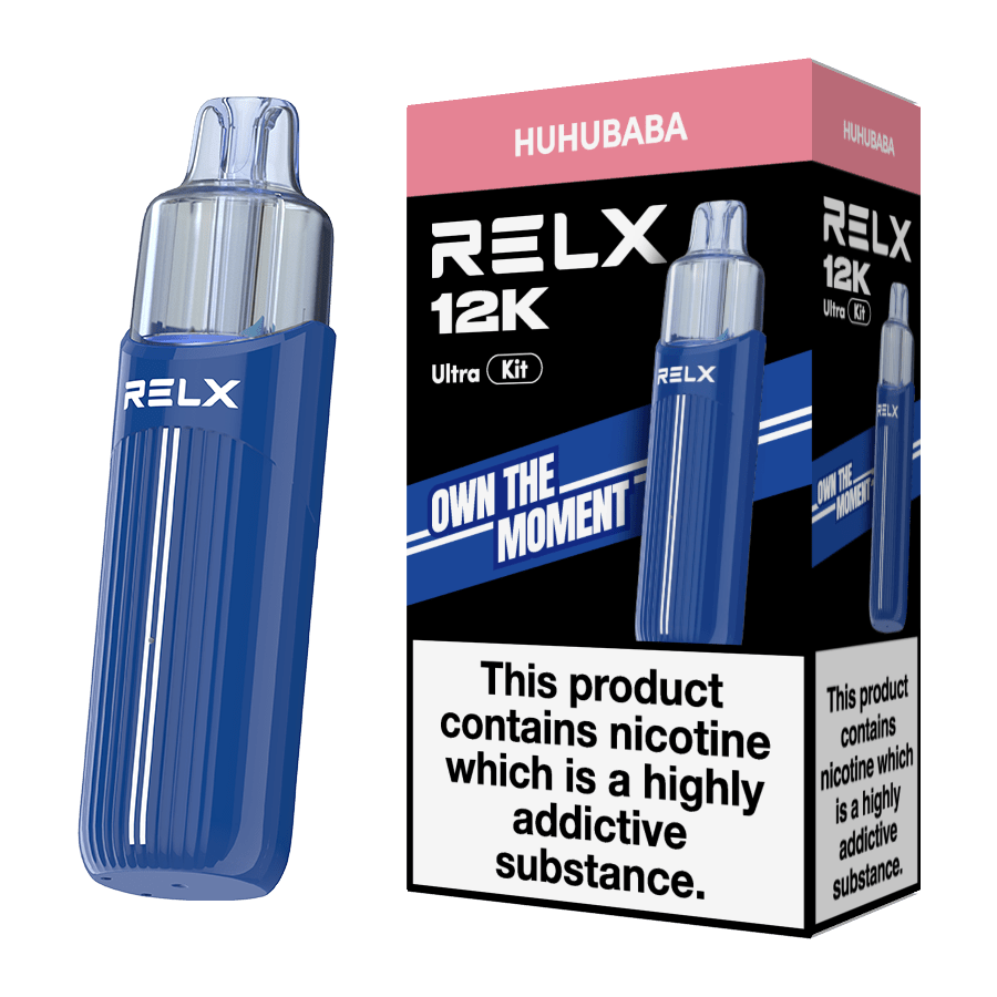 bulk wholesale Relx 12k Ultra Pod Vape Kit Box of 5 - Huhu Baba