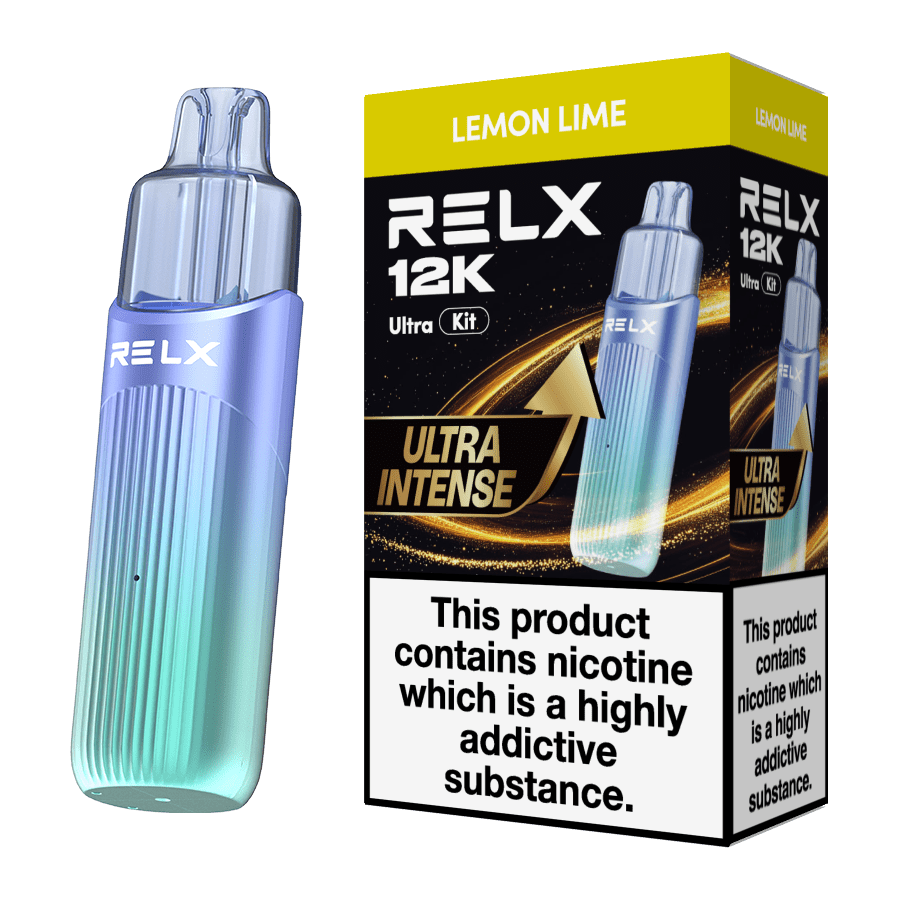 bulk wholesale Relx 12k Ultra Pod Vape Kit Box of 5 - Lemon Lime