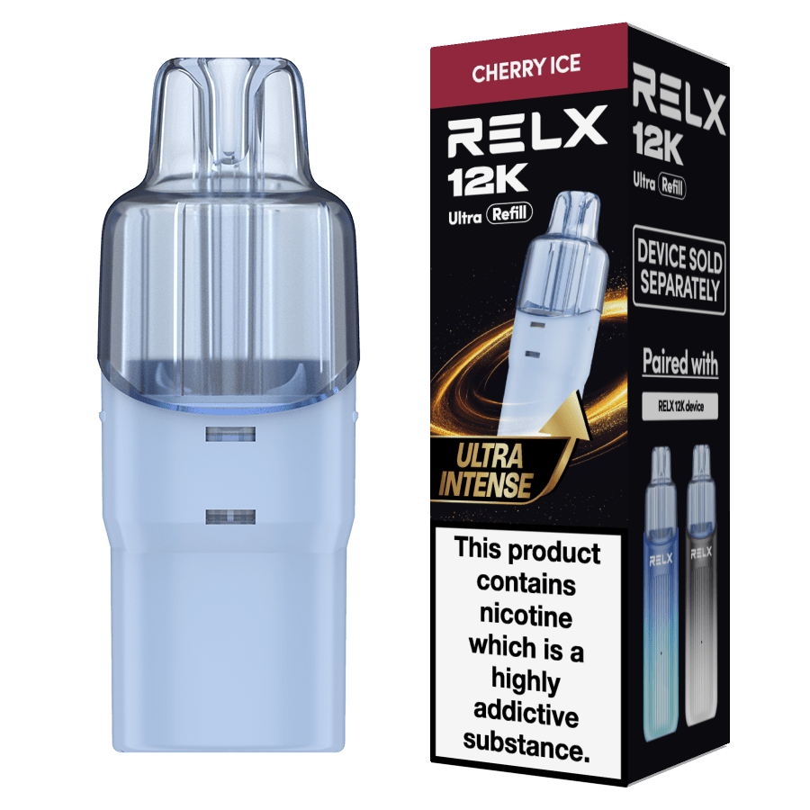 bulk wholesale Relx 12k Ultra Refill Pods Pack of 5 - Cherry Ice