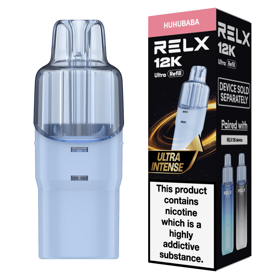 bulk wholesale Relx 12k Ultra Refill Pods Pack of 5 - Huhu Baba