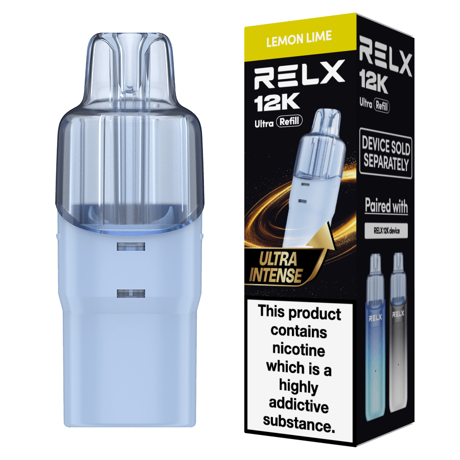 bulk wholesale Relx 12k Ultra Refill Pods Pack of 5 - Lemon Lime