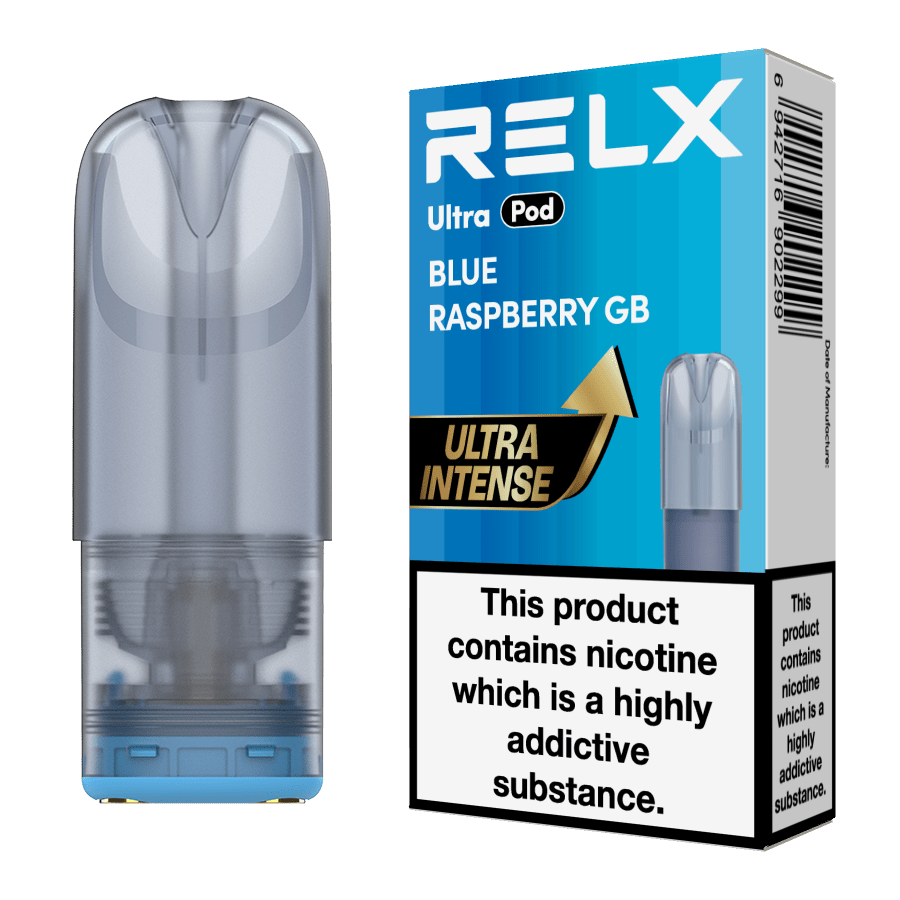 bulk wholesale Relx Ultra Refill Pods Pack of 5 - Blueberry Raspberry GB