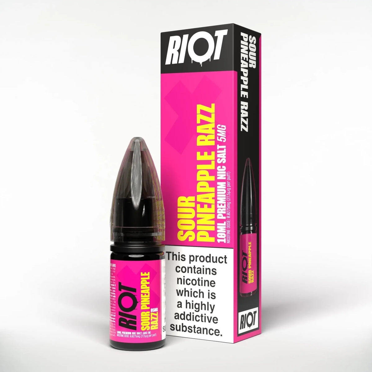 bulk wholesale Riot X Nic Salts 10ml E - Liquid - Sour Pineapple Razz