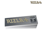 bulk wholesale Rizla Silver Rolling Papers & Tips With Roach Pack of 50 - 