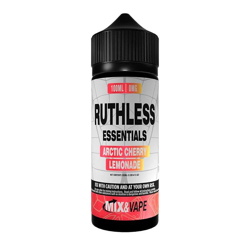 bulk wholesale RUTHLESS ESSENTIALS - Arctic Cherry Lemonade - 100ML - SHORTFILL - 
