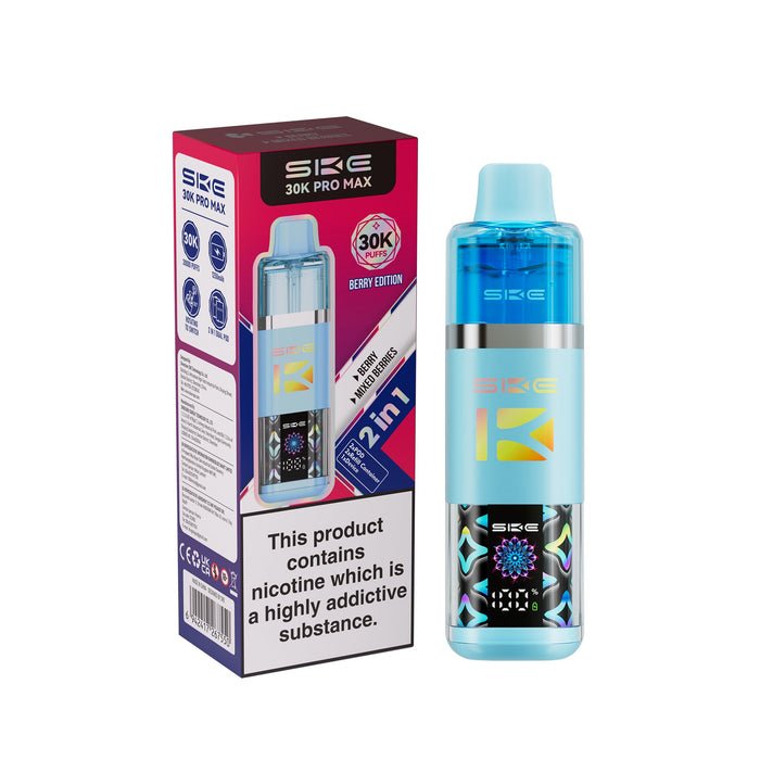 bulk wholesale SKE 30K Pro Max Vape Kit Box of 5 - Berry Edition
