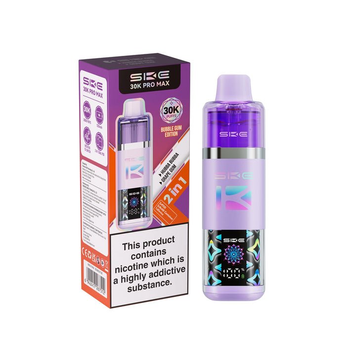 bulk wholesale SKE 30K Pro Max Vape Kit Box of 5 - Bubble Gum Edition
