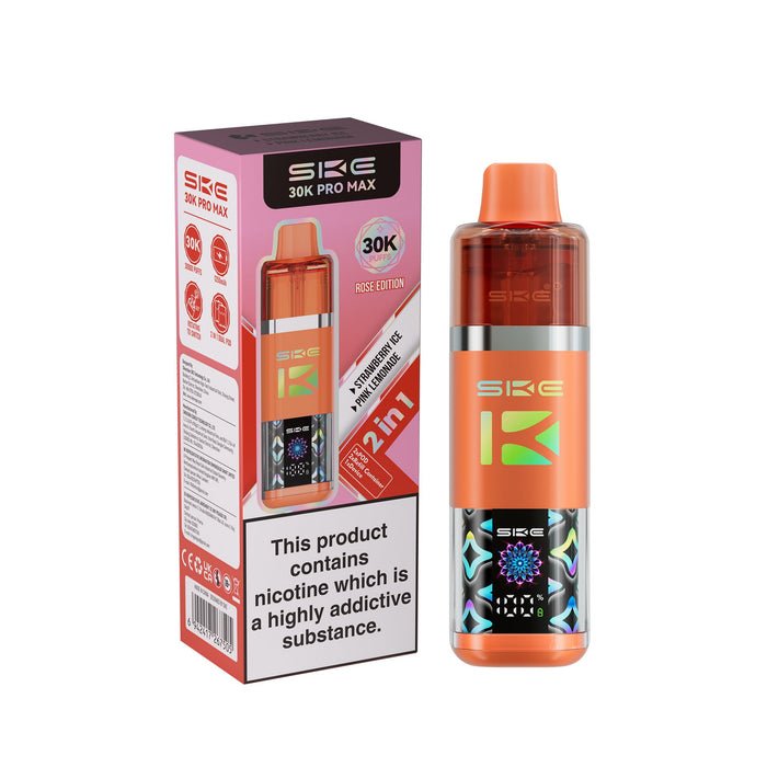 bulk wholesale SKE 30K Pro Max Vape Kit Box of 5 - Rose Edition