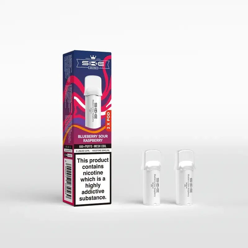 bulk wholesale SKE 600 Pro Prefilled Pods Box of 10 - Blueberry Sour Raspberry