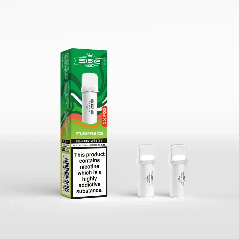bulk wholesale SKE 600 Pro Prefilled Pods Box of 10 - Pineapple Ice
