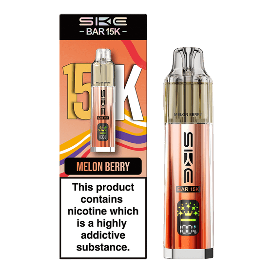 bulk wholesale Ske Bar 15k Prefilled Pod Vape Kit Box of 5 - Melon Berry