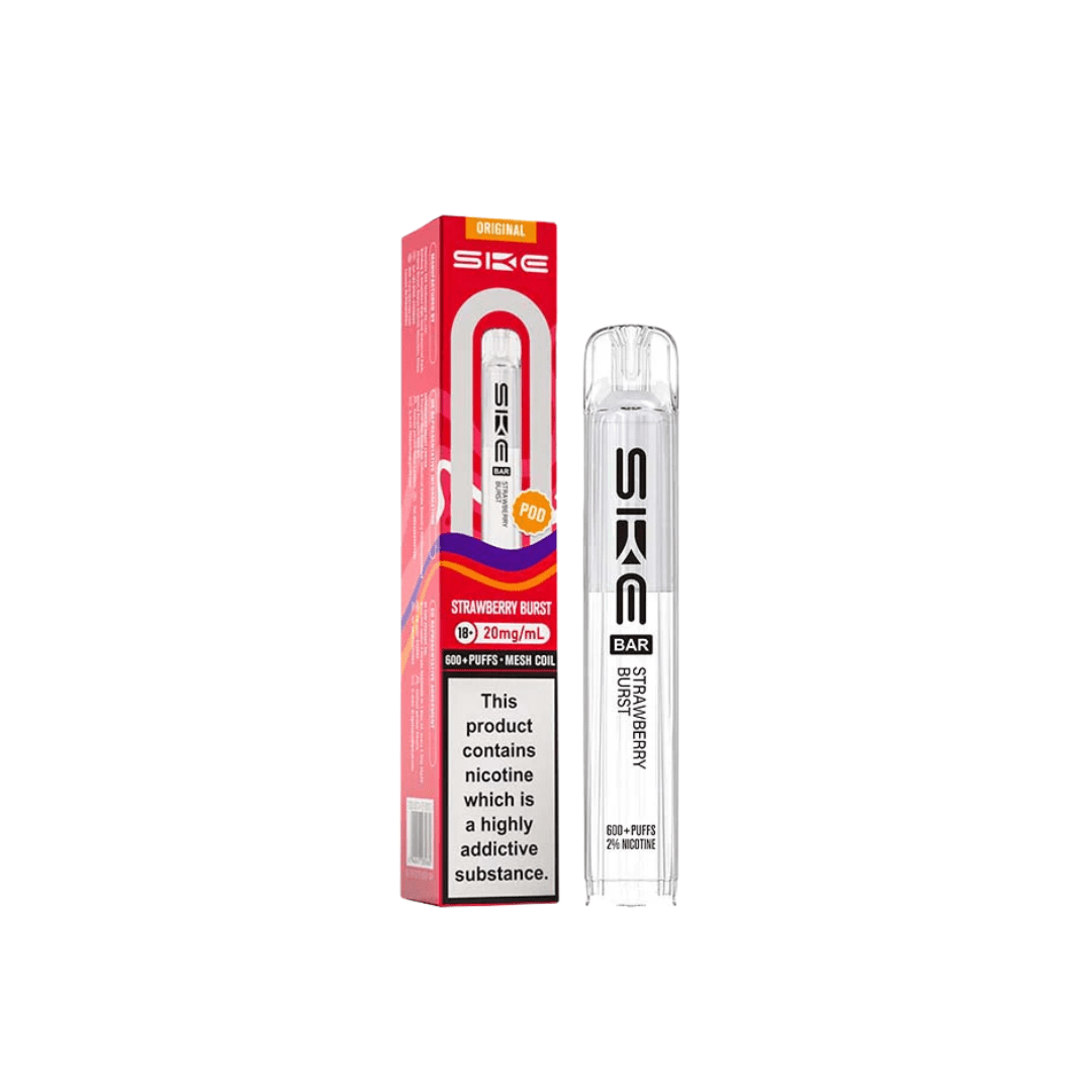 bulk wholesale SKE Bar 600 Replacement Pods - Strawberry Burst