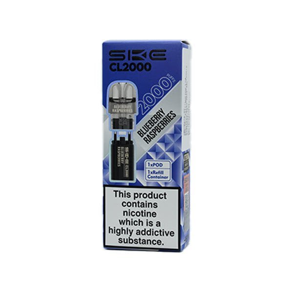 bulk wholesale SKE CL2000 Replacement Pods - Blueberry Raspberries