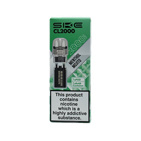 bulk wholesale SKE CL2000 Replacement Pods - Menthol Mojito