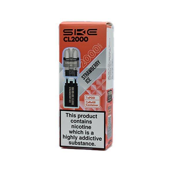 bulk wholesale SKE CL2000 Replacement Pods - Strawberry Ice
