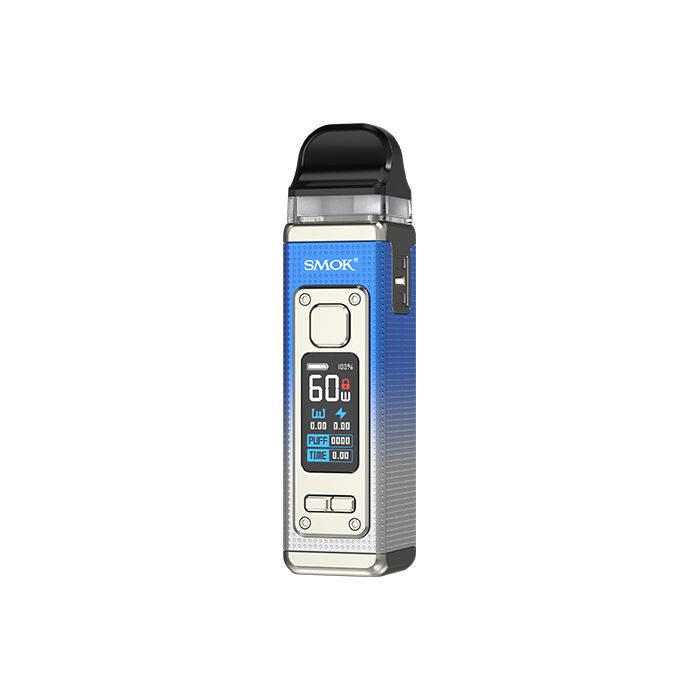 bulk wholesale Smok RPM 4 Pod Vape Kit - Silver + Blue