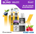 bulk wholesale The Bling 10k Pro Max Replacement Pods (BOX OF 5) - Blue Sour Raspberry